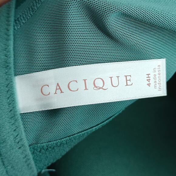 Lane Bryant Cacique Lightly Lined Full Coverage Green 44H - Picture 2 of 4